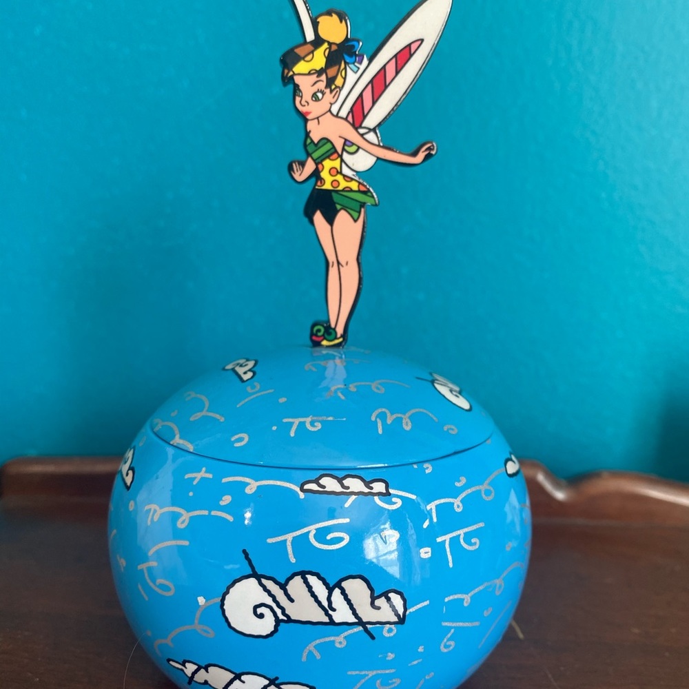 Brito Disney Tinkerbell Collectible Trinket Box